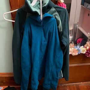 2 - PACK Long Sleeve Knit Columbia Shirts